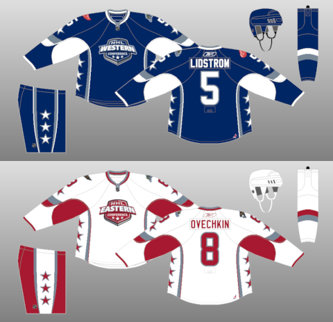 nhl all star game jerseys history