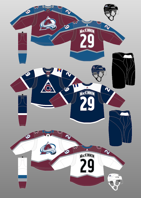 Colorado Avalanche unveils NHL Stadium Series jerseys – The Denver Post