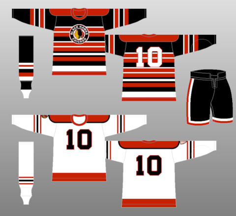 Chicago Blackhawks 1944-47 - The (unofficial) NHL Uniform Database