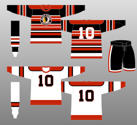 chicago blackhawks jersey history
