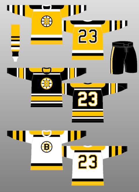 Boston Bruins 1991-92 NHL 75th - The (unofficial) NHL Uniform Database