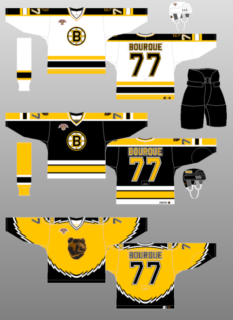 Boston Bruins 1998 - 1999 road Game Worn Jersey
