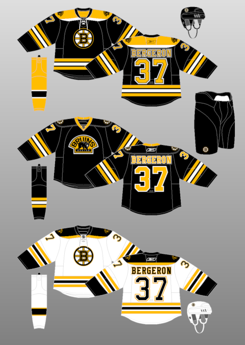 real bruins jersey