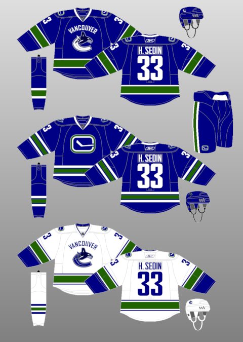 vancouver canucks home jersey