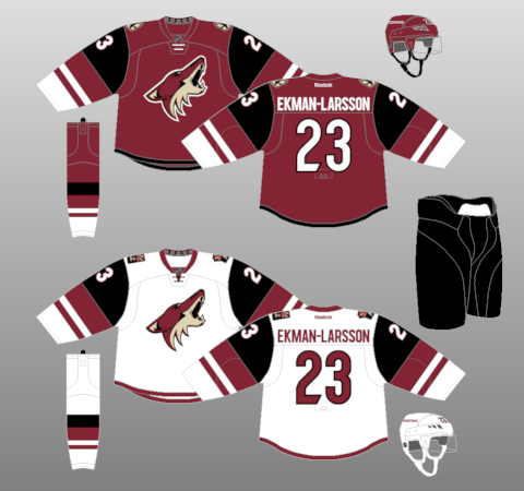 arizona coyotes jersey 2015