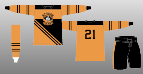 Pittsburgh Pirates (NHL) Uniforms –