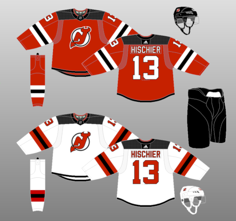 2022-23 New Jersey Devils - The (unofficial) NHL Uniform Database