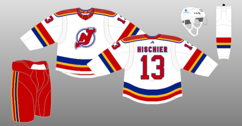1991-92 New Jersey Devils - The (unofficial) NHL Uniform Database