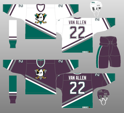 anaheim ducks 1993 jersey