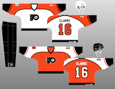 Philadelphia Flyers 1981-82 - The (unofficial) NHL Uniform Database