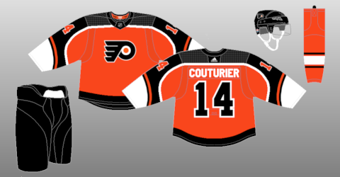 Outerstuff Reverse Retro Premier Jersey - Philadelphia Flyers