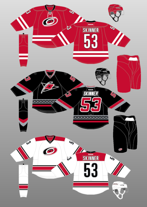 carolina hurricanes jersey change