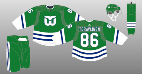 In honor of Whalers Night, my first year Reverse Retro Jersey, Let's Go  Canes!!! : r/hockeyjerseys