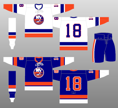 new york islanders uniforms