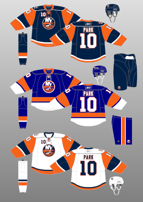 new york islanders uniforms