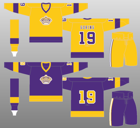 Los Angeles Kings 1995-96 - The (unofficial) NHL Uniform Database