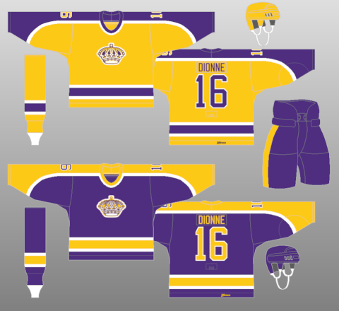 Los Angeles Kings - The (unofficial) NHL Uniform Database