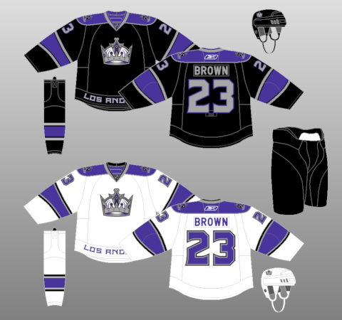 Los Angeles Kings - The (unofficial) NHL Uniform Database