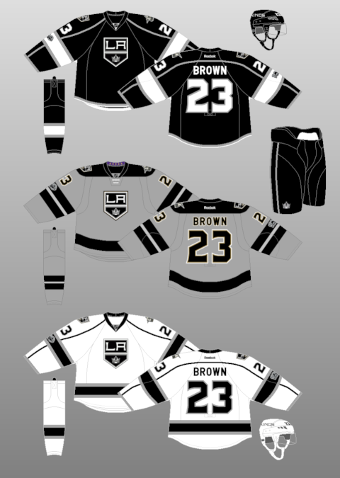 los angeles kings 50th anniversary jersey