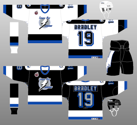 tampa bay lightning throwback jersey