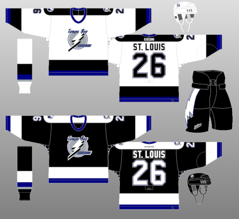 tampa bay lightning concept jersey