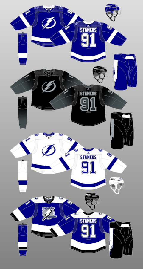 Tampa Bay Lightning 2001-07 - The (unofficial) NHL Uniform Database