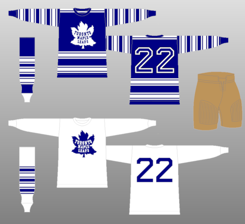 Toronto Maple Leafs 1945-48 - The (unofficial) NHL Uniform Database