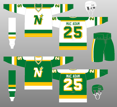 north stars jersey history