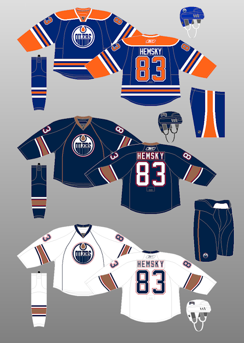 Edmonton Oilers 2001-07 - The (unofficial) NHL Uniform Database