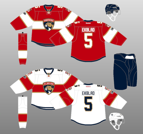 panthers new uniforms nhl