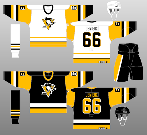 1990 penguins jersey