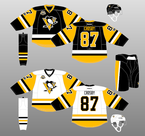 penguins jersey change