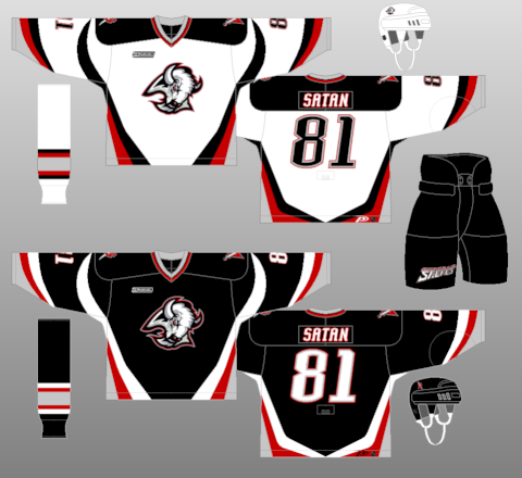 Buffalo Sabres 1999 Home Hockey Jerseys