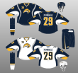 Buffalo Sabres 1983-84 jersey artwork, This is a highly det…
