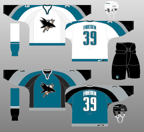 old sharks jersey