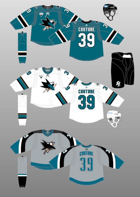 San Jose Sharks 2021 Reverse Retro - The (unofficial) NHL Uniform Database