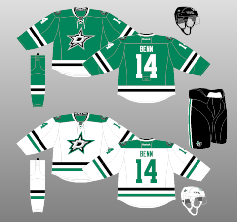 dallas stars new third jersey