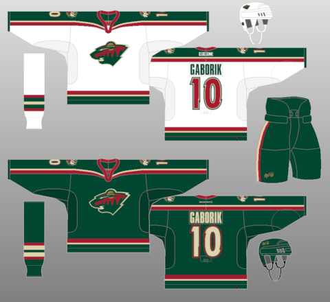 wild away jersey