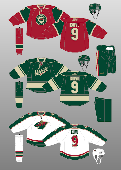 wild jerseys 2018