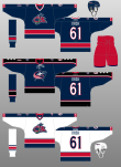 Columbus Blue Jackets 2000-01 - The (unofficial) NHL Uniform Database