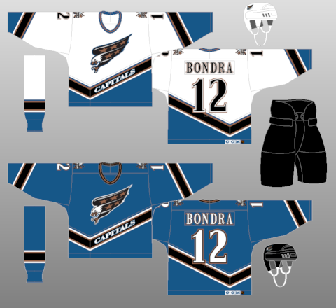 Washington Capitals 1997-2000 - The (unofficial) NHL Uniform Database