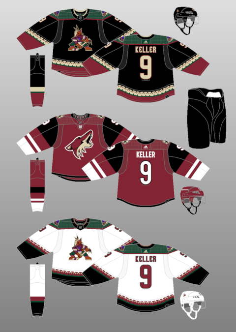 2021-22 Arizona Coyotes - The (unofficial) NHL Uniform Database