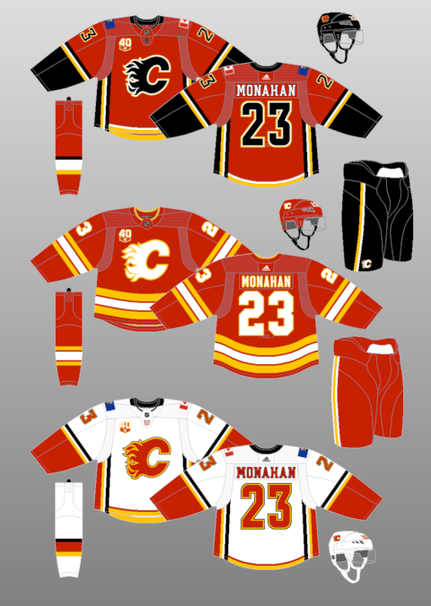 Calgary Flames 1998-2000 - The (unofficial) NHL Uniform Database