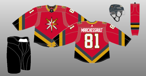 Vegas Golden Knights 2021 Reverse Retro - The (unofficial) NHL