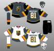 Vegas Golden Knights - The (unofficial) NHL Uniform Database