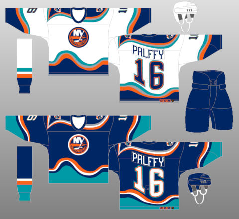 New York Islanders 1998-2002 - The (unofficial) NHL Uniform Database