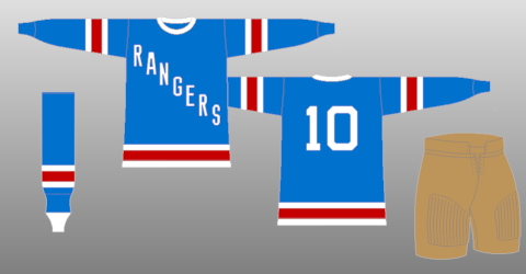 2022-23 New York Rangers - The (unofficial) NHL Uniform Database