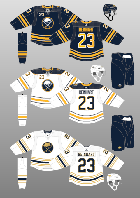 Buffalo Sabres unveil new 'gold' jersey for 2019-2020 season