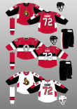 Every (I Think) game worn Ottawa Senators jersey 1992-Present. : r