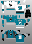 San Jose Sharks 2022-23 Reverse Retro - The (unofficial) NHL Uniform  Database